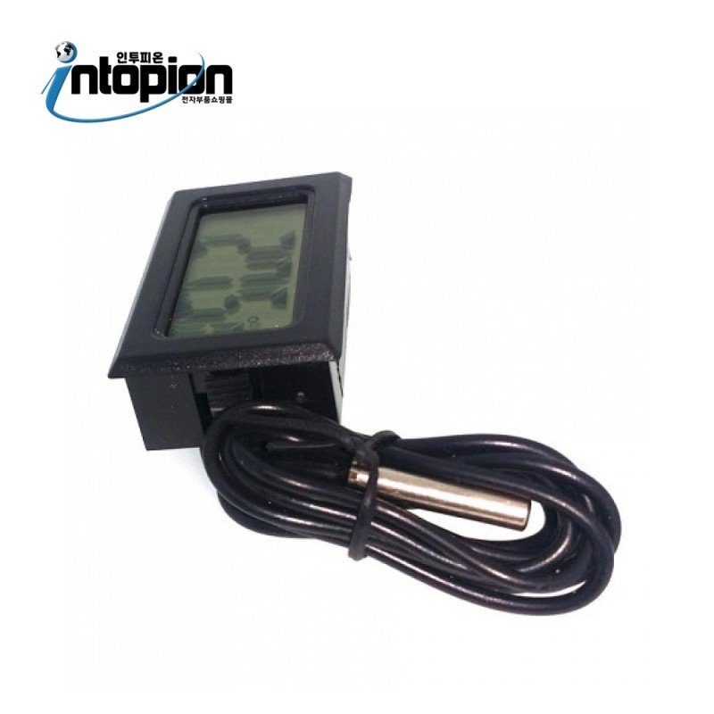 디지털 LCD 온도계 THERMOMETER / 인투피온