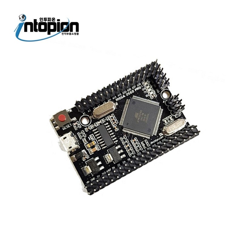 아두이노 MICRO 5핀 메가 2560 프로 Arduino Mega 2560 Pro / 인투피온