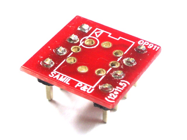 변환기판 OP-AMP [OP911] To-99 to 8-pin Dip Adapter / 인투피온