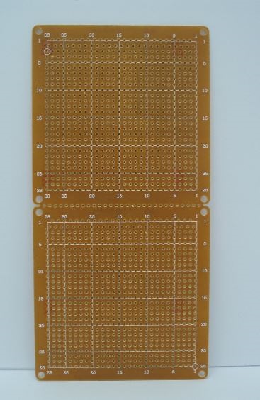 페놀 PCB(단면) [P7] 160x80 (V-CUT) / 인투피온