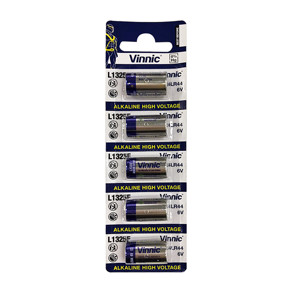 [건전지] 비닉 VINNIC L1325 4LR44 알카라인 포장 5개입 6V / 인투피온