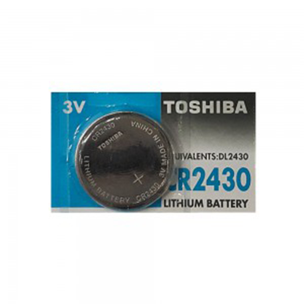 [수은건전지] 도시바 TOSHIBA CR2430 포장 1개입 3V 300mAh / 인투피온