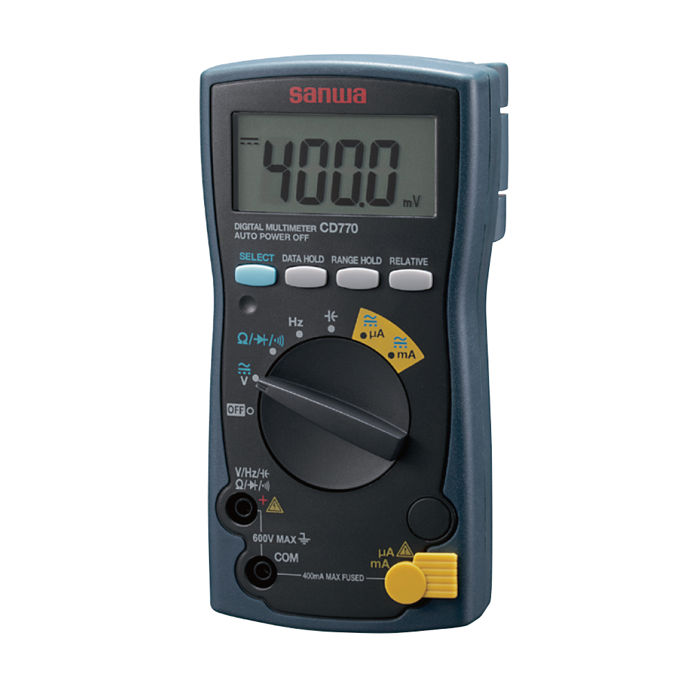 디지털 멀티미터 표준형 CD770 / 인투피온