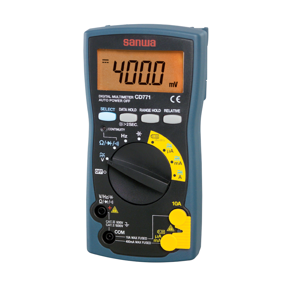 디지털 멀티미터 표준형 CD771 / 인투피온