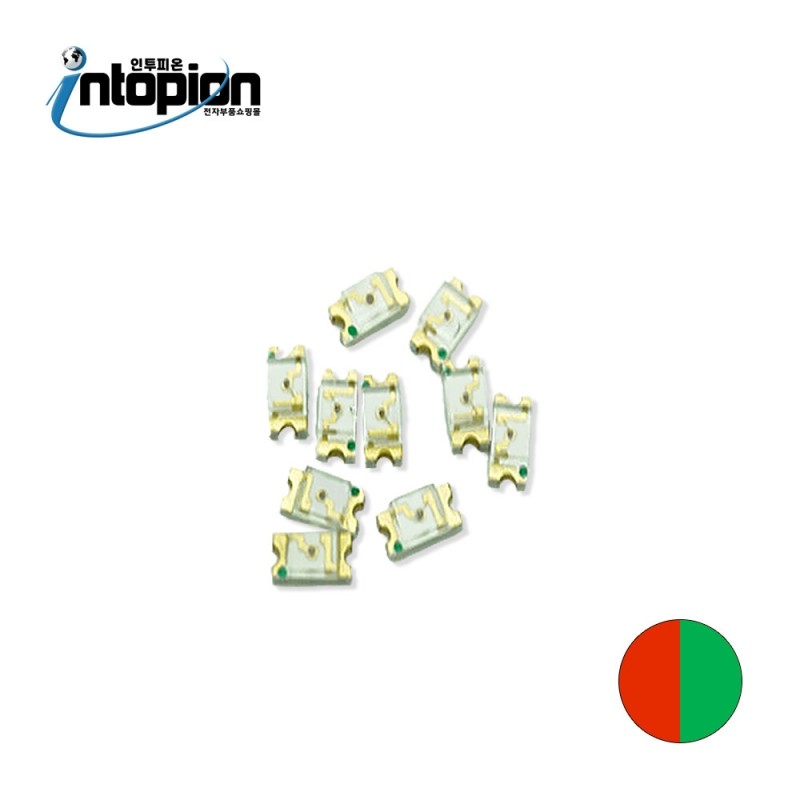 CHIP LED 1615 RED/GREEN(2COLOR) (컷팅/10EA) / 인투피온