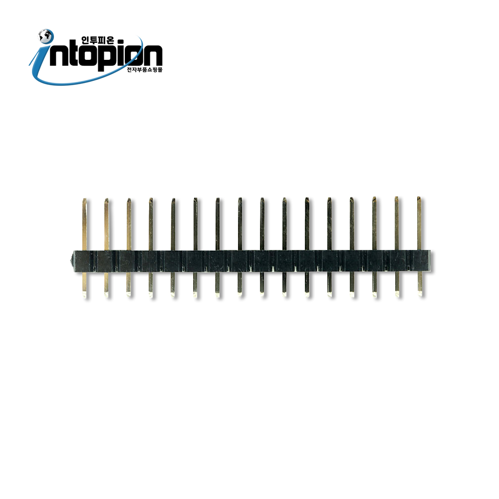 PIN HEADER Single 1X40Pin - 1.27mm (S/T) (단위/5EA) / 인투피온