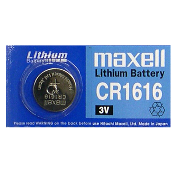 [수은건전지] 맥셀 MAXELL CR1616 포장 1개입 3V 55mAh / 인투피온