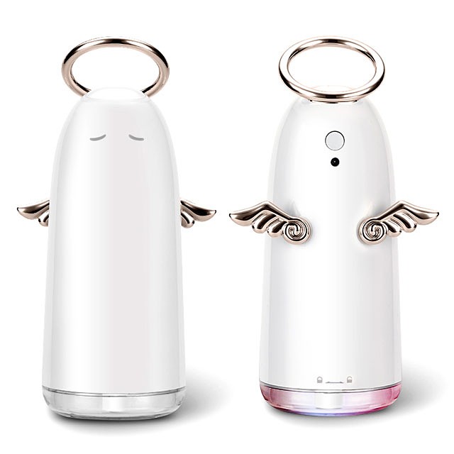 USB 미니 천사가습기 휴대용 차량용 사무실용 귀여운 가습기 / 인투피온